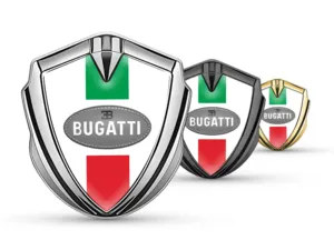 Bugatti Autoabzeichen Minimales Design Universelles Metall